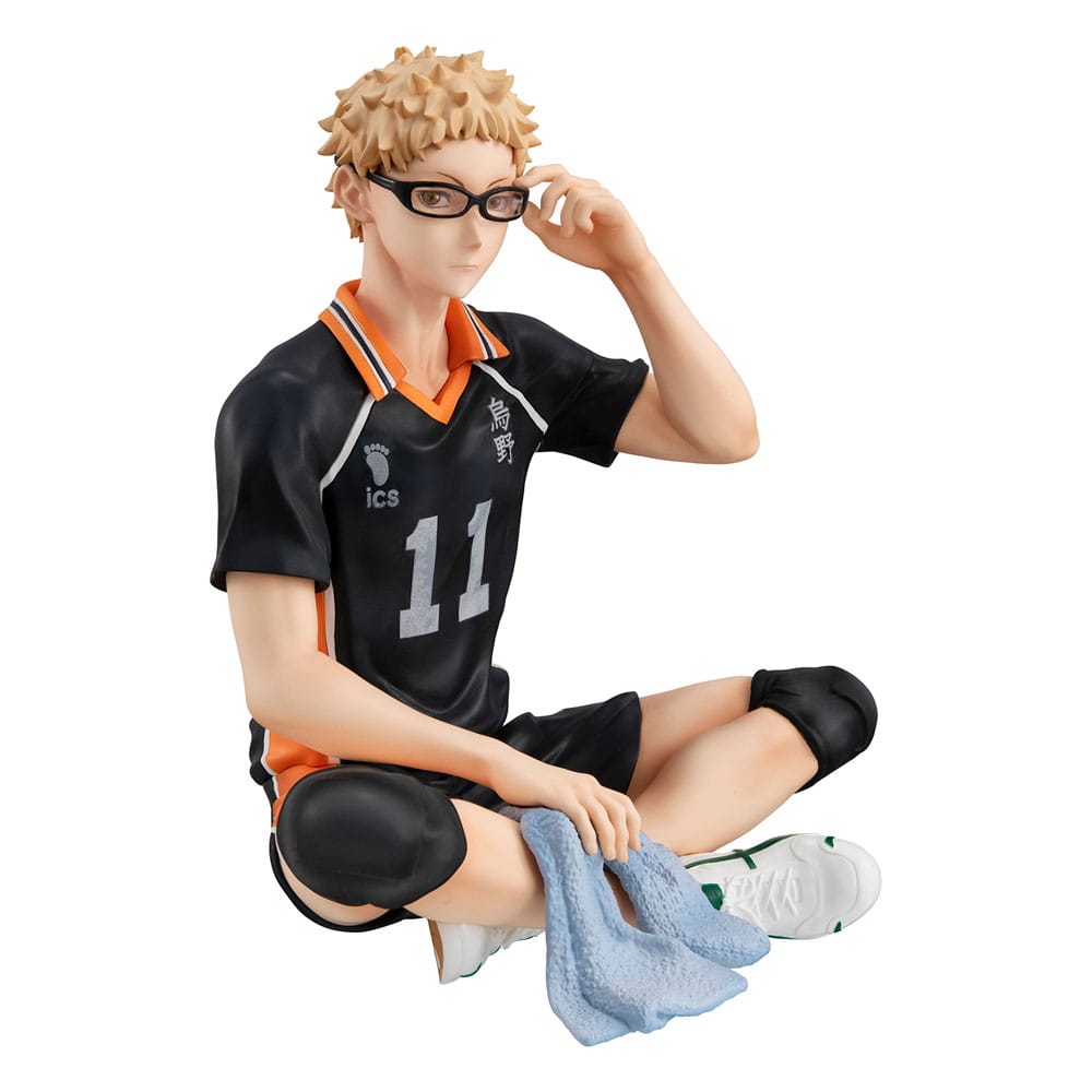 Haikyu!! G.E.M. Series Kei Tsukishima Palm-Sized PVC Statue