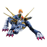 Digimon Adventure 30 cm Metal Garurumon & Ishida Yamato Statue