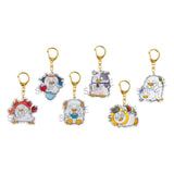 Gintama Acrylic Elizabeth Mascot Charms - 12 Zodiac Signs (Pack of 6)