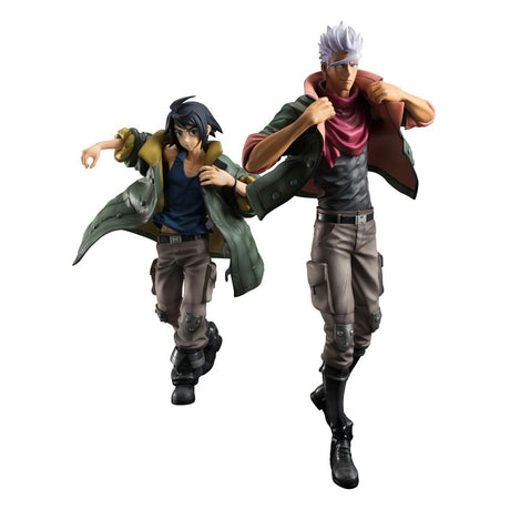 G.E.M. Series Gundam Iron-Blood Orphans: Mikazuki Augus & Orga Itsuka PVC Statue (26cm)
