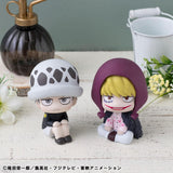 One Piece Trafalgar Law & Corazon Look Up PVC Statues - Childhood Ver. with Gift