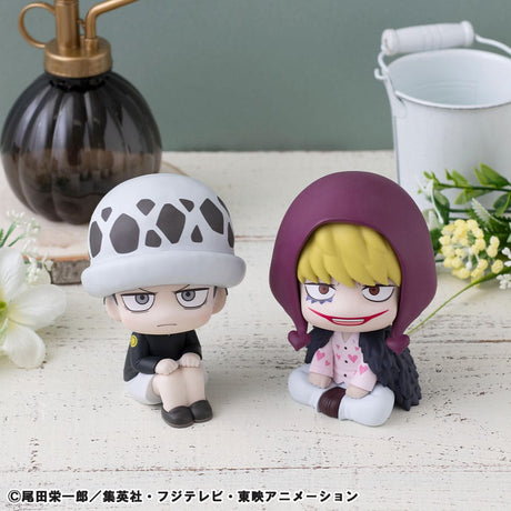 One Piece Trafalgar Law & Corazon Look Up PVC Statues - Childhood Ver. with Gift