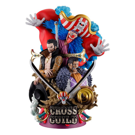 One Piece Logbox Re-Birth Cross Guild Mini Statue 15 cm