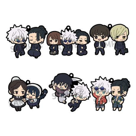 Jujutsu Kaisen Rubber Mascot Collection Vol. 4 - Megahouse (6 Pack)