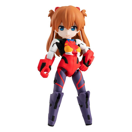 Evangelion Desktop Army Figures: Shikinami Asuka Langley & Evangelion 2