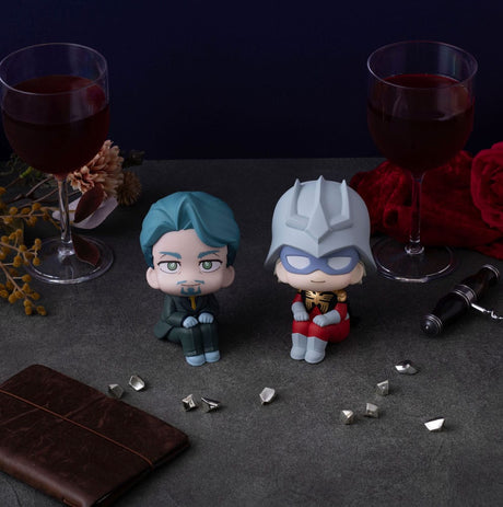 Mobile Suit Gundam GQuuuuuuX Look Up PVC Statues - Challia Bull & Char Aznable