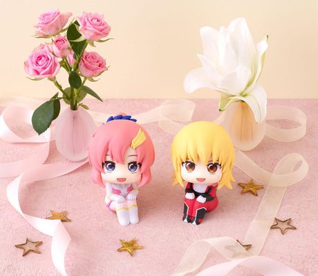 Mobile Suit Gundam Seed Freedom LookUp PVC Statues - Lacus Clyne & Cagalli Yula Athha with Gift