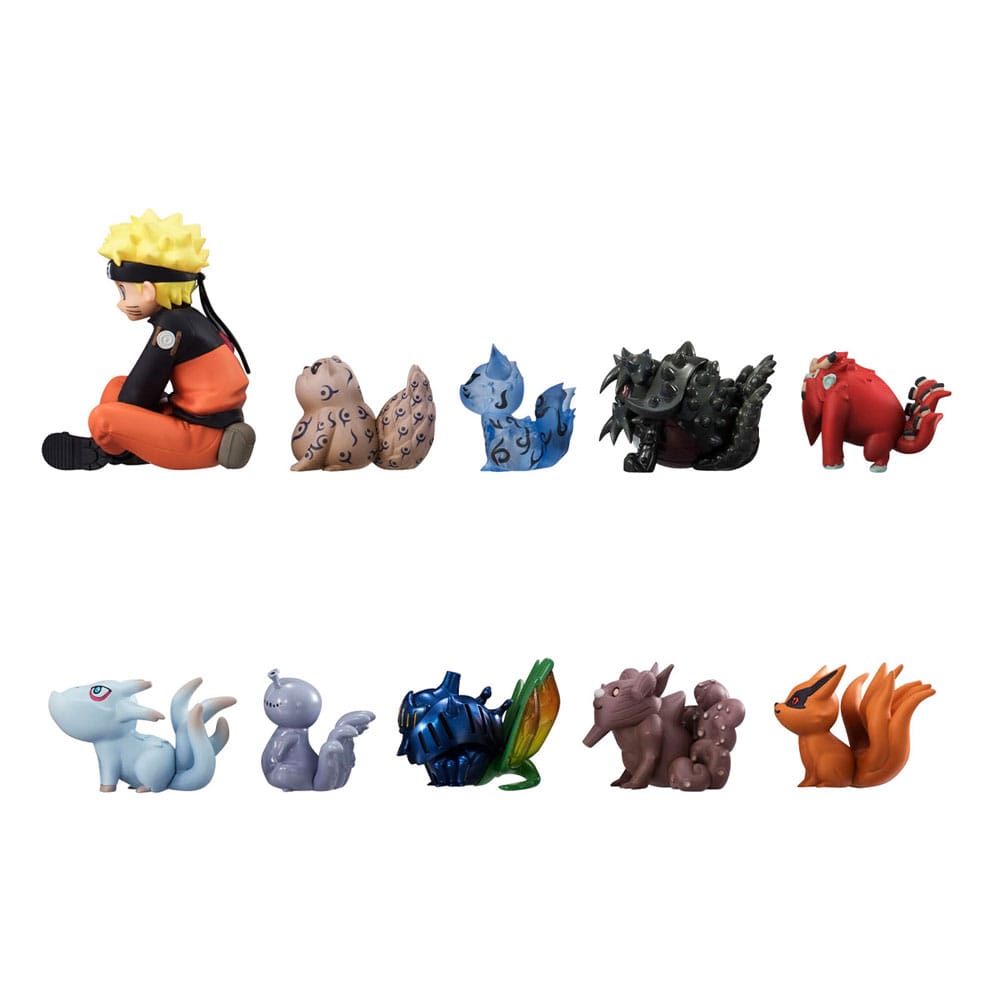 Naruto Shippuden GEM Series PVC Statue: Naruto & Biju Set