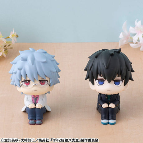 3-Z Ginpachi Sensei Look Up PVC Statue Set - Ginpachi Sakata & Toshiro Hijikata