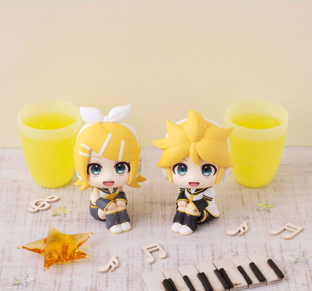 Character Vocal Series: Rin/Len Look Up PVC Statues Set, 11 cm