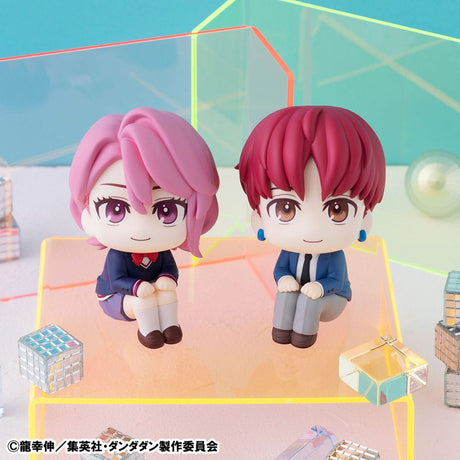 Dandadan Aira & Jiji Look Up PVC Statue - 11 cm with Gift