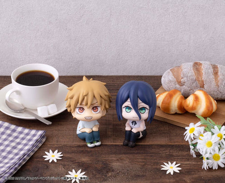 Chainsaw Man The Movie: Denji & Reze 11cm PVC Statues Set with Gift