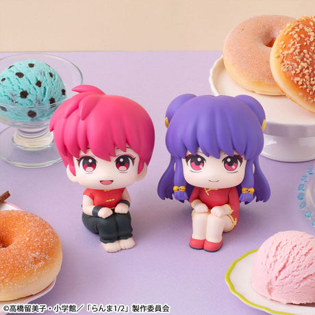 Ranma 1/2 PVC Statue: Ranma & Shampoo, 11 cm + Bonus Gift