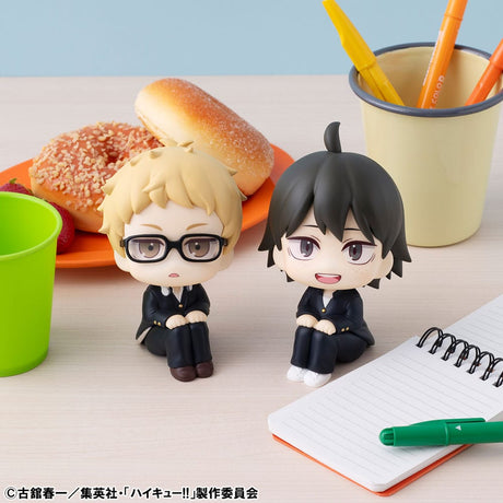 Haikyuu!! Kei Tsukishima & Tadashi Yamaguchi Look Up PVC Statues, 11 cm