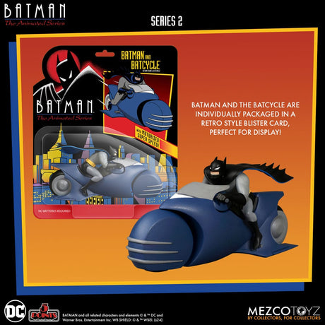 Batman: The Animated Series – Batman & Batcycle 5 Points Action Figure Set