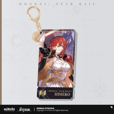 Honkai: Star Rail Himeko 9cm Acrylic Keychain by MiHoYo