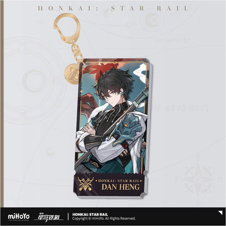 Honkai: Star Rail Dan Heng Acrylic Keychain, 9 cm