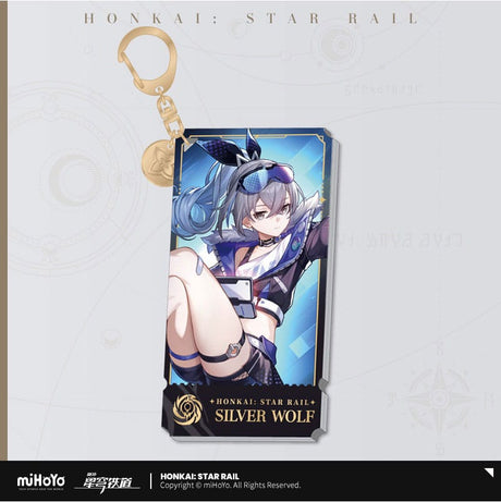 Honkai: Star Rail Silver Wolf Acrylic Keychain (9cm)