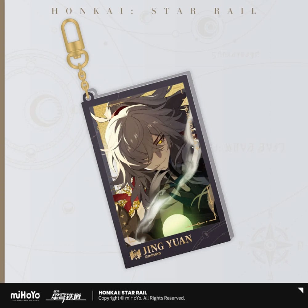 Honkai: Star Rail Acrylic Keychain - Jing Yuan Glitter Series