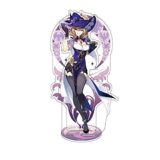 Genshin Impact Lisa Acrylic Figure 14cm - Mondstadt Theme Series