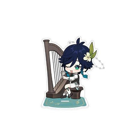 Genshin Impact 2021 Venti Acrylic Figure & Keychain, 9 cm - MiHoYo