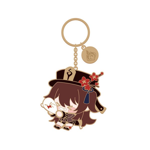 Genshin Impact Hu Tao Metal Keychain - MiHoYo Official
