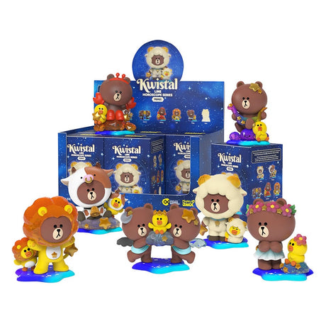 Line Friends Kwistal Horoscope Series 1 Display Box (6)