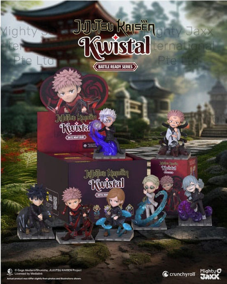 Jujutsu Kaisen Battle Ready Series: Kwistal Fwendz 4'' Vinyl Figures Set