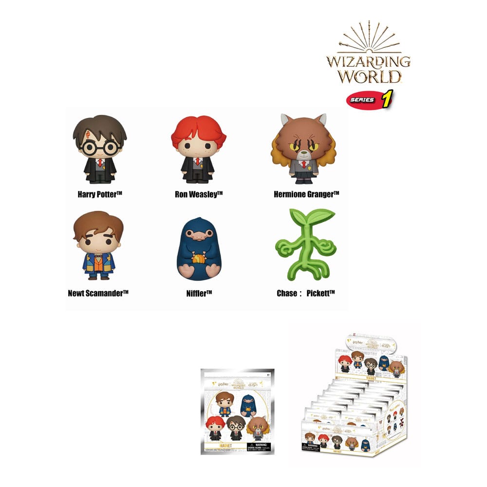 Harry Potter Wizarding World 3D Magnet Series 1 Blind Bag