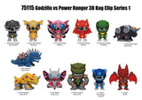 Godzilla vs. Power Rangers 3D PVC Bag Clips Series 1