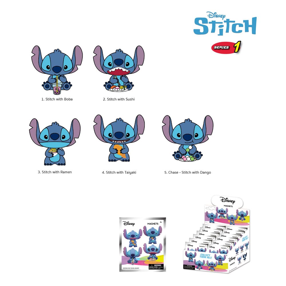 Disney Lilo & Stitch 3D Magnet Series 1 Blind Bag