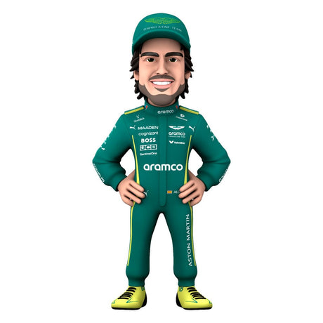 F1 Minix Collectible Mini-Figure - Fernando Alonso (Aston Martin)