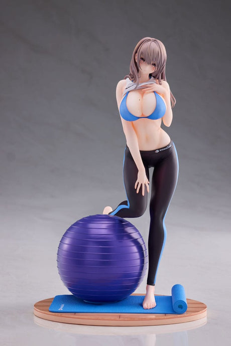 Original Character 1/6 Scale Exercise Girl Aoi PVC Statue