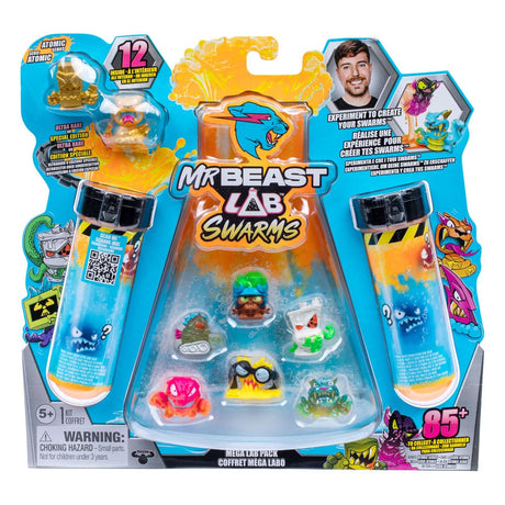 Mr. Beast Mega Lab Swarm Mini Figures 12-Pack