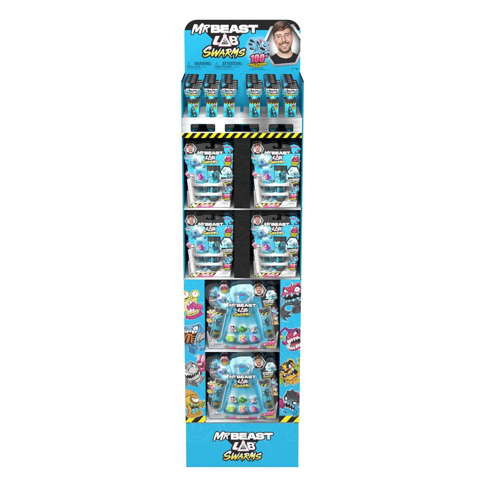 Mr. Beast Lab Swarms Mini Figures 12-Pack Display (56)