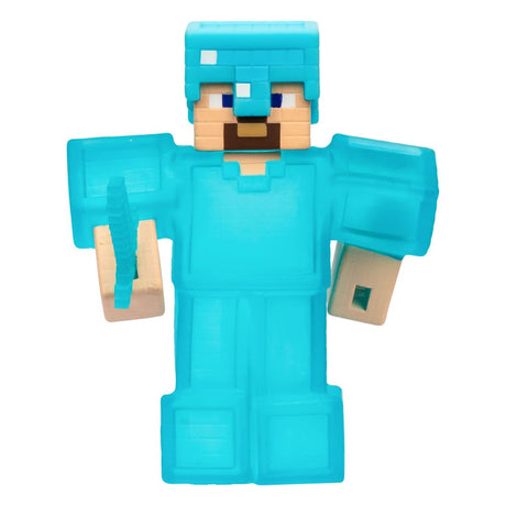Minecraft Heroes of Goo Jit Zu Stretch Figure - Steve