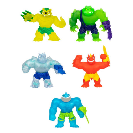 Official Heroes of Goo Jit Zu 11cm Stretch Figures (Set of 5)