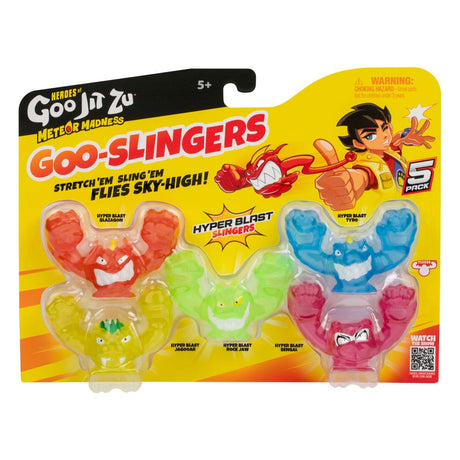 Heroes of Goo Jit Zu Meteor Madness Stretch Figures 5-Pack