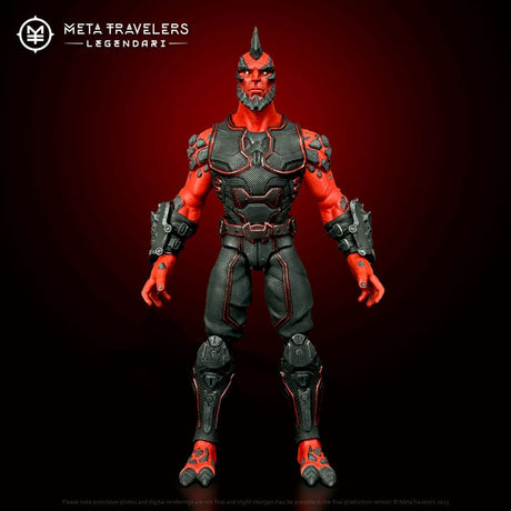 Legendari 1/10 Scale Action Figure: Crimson Enforcer