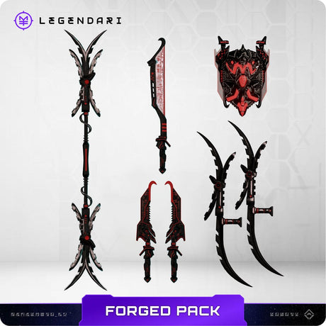 Legendari Forged Weapons Accessory Pack - MetaTravelers Series