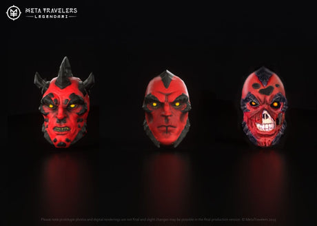 Legendari Nibiru Villains Head Pack - Collector's Edition