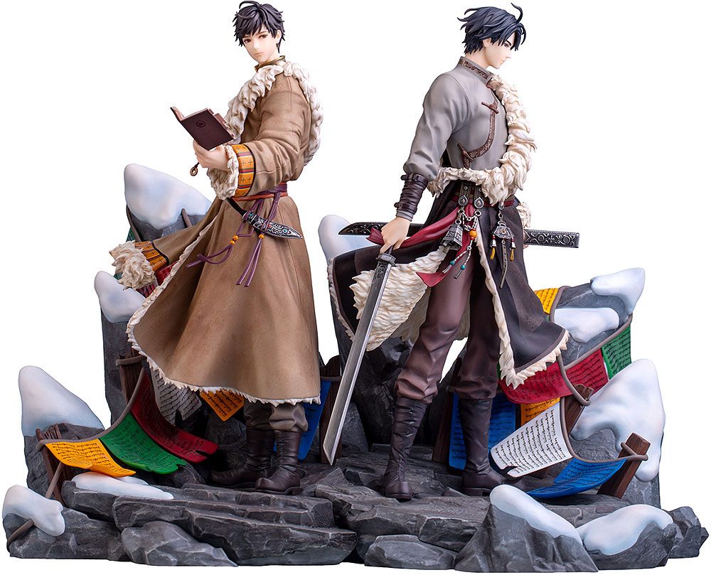 Time Raiders 1/7 PVC Statues: Wu Xie & Zhang Qiling, Tibet Version