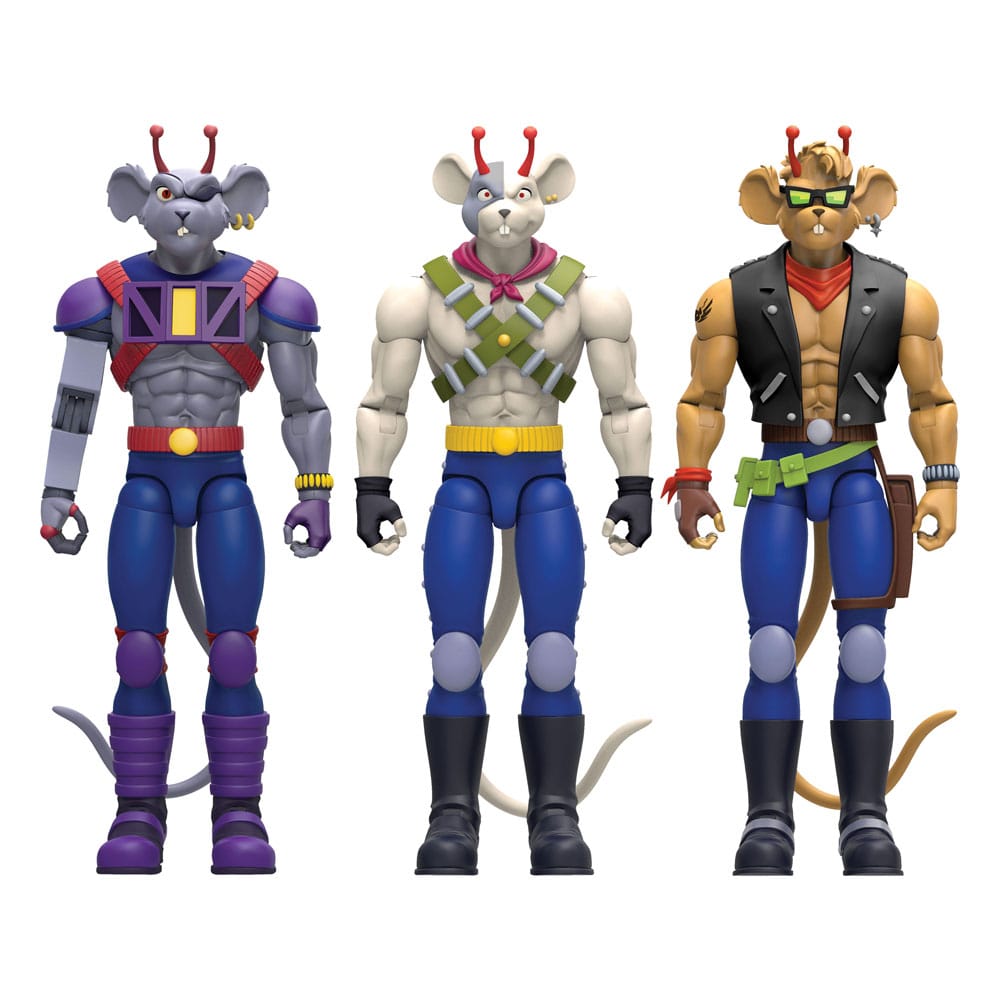 Biker Mice From Mars 17cm Assorted Action Figures (6)