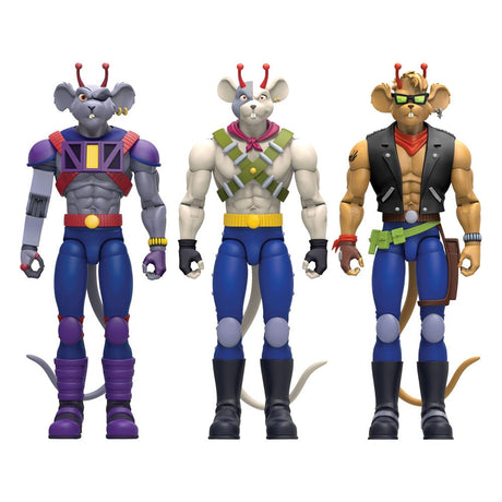 Biker Mice From Mars 17cm Assorted Action Figures (6)