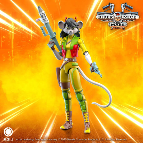 Biker Mice From Mars Carbine Collectible Figure by Nacelle