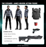 The Expanse 20cm Action Figure - James Holden with Accessories