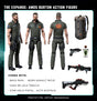 The Expanse 20 cm Action Figure: Amos Burton with Accessories