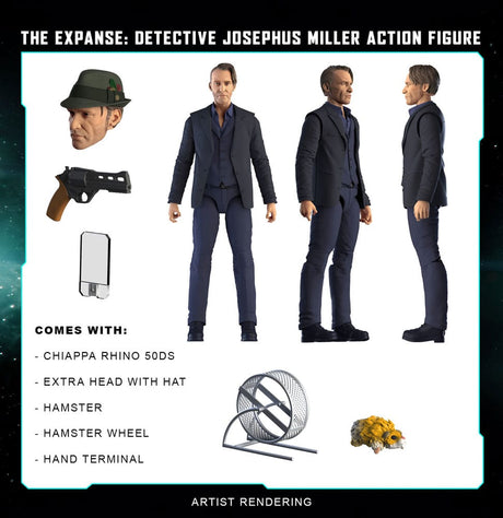 The Expanse - Detective Josephus Miller Action Figure 20 cm