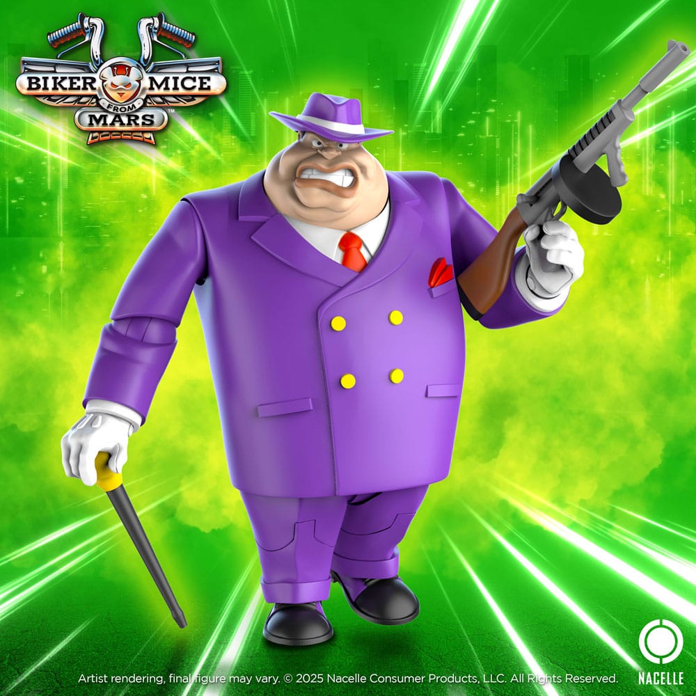 Biker Mice From Mars Limburger Action Figure - 23cm