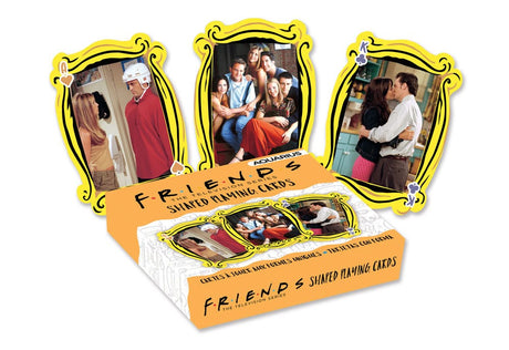 Friends Playing Cards Shaped Scenes by Aquarius